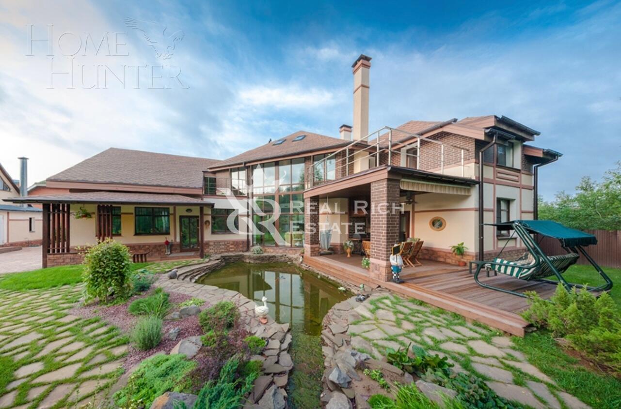 2-этажный коттедж 430 м² с отделкой