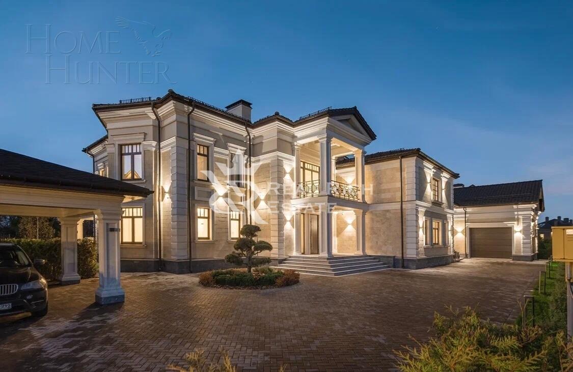 2-этажный коттедж 800 м² с отделкой