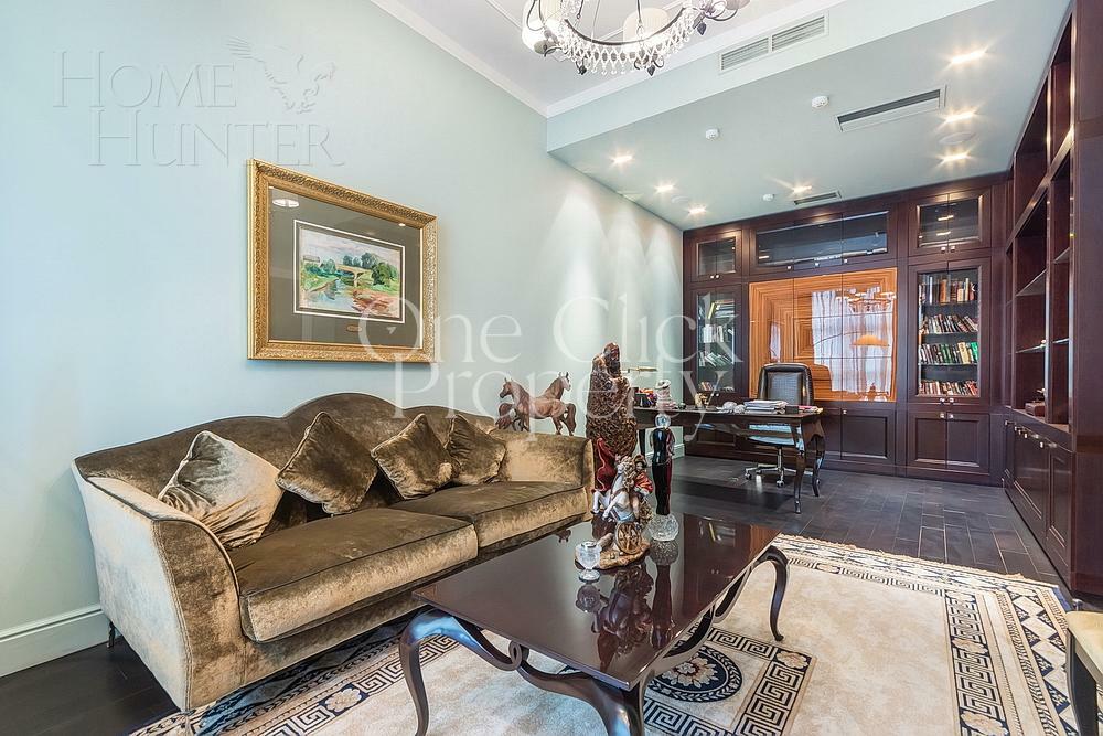 2-УРОВНЕВЫЙ ПЕНТХАУС С ОТДЕЛКОЙ 433.7 М² НА 18 ЭТАЖЕ