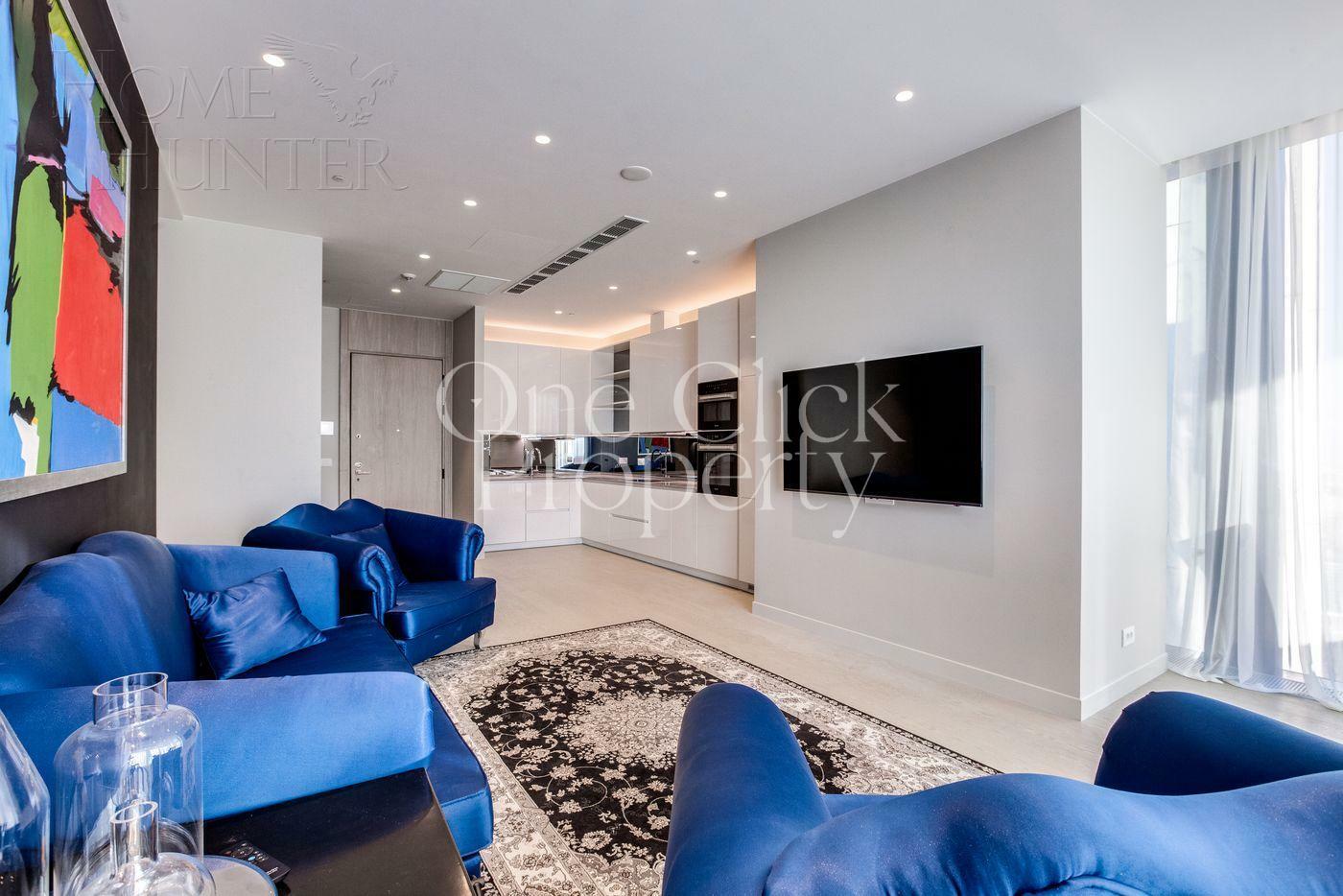 2-КОМН. АПАРТАМЕНТЫ С ОТДЕЛКОЙ 83.6 М² НА 36 ЭТАЖЕ