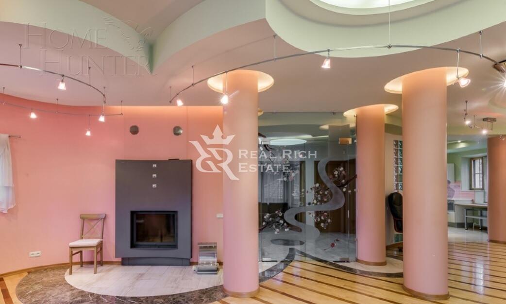 2-этажный коттедж 490 м² с отделкой