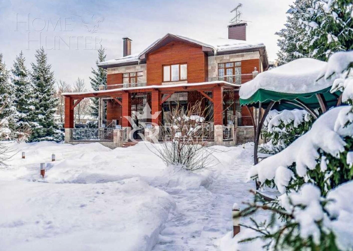 2-этажный коттедж 800 м² с отделкой