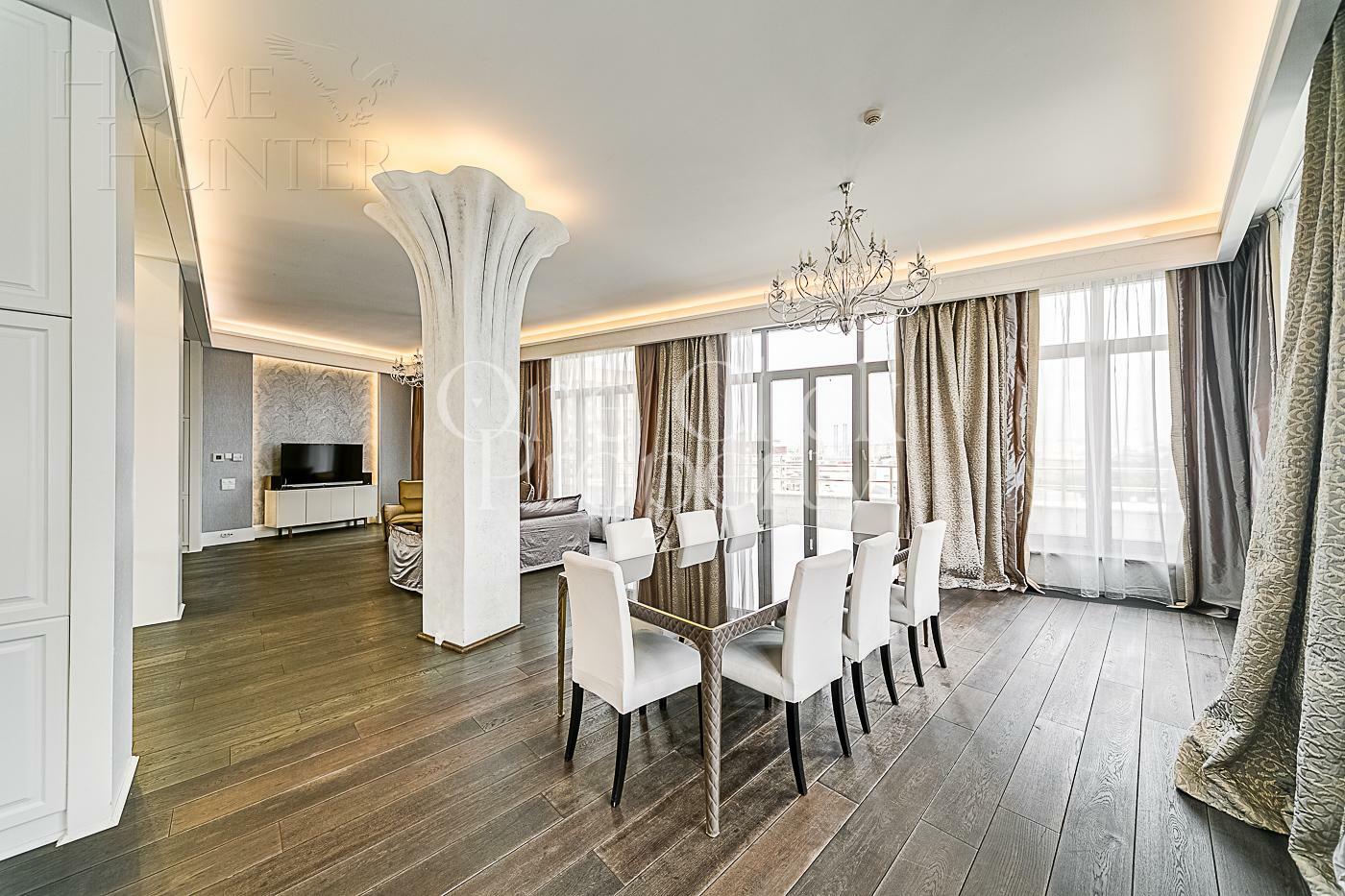 2-УРОВНЕВЫЙ ПЕНТХАУС С ОТДЕЛКОЙ 273 М² НА 7 ЭТАЖЕ