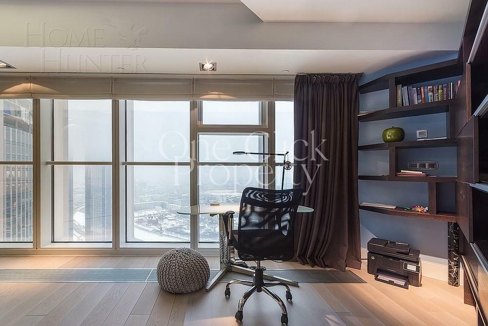 2-КОМН. АПАРТАМЕНТЫ С ОТДЕЛКОЙ 120.4 М² НА 51 ЭТАЖЕ