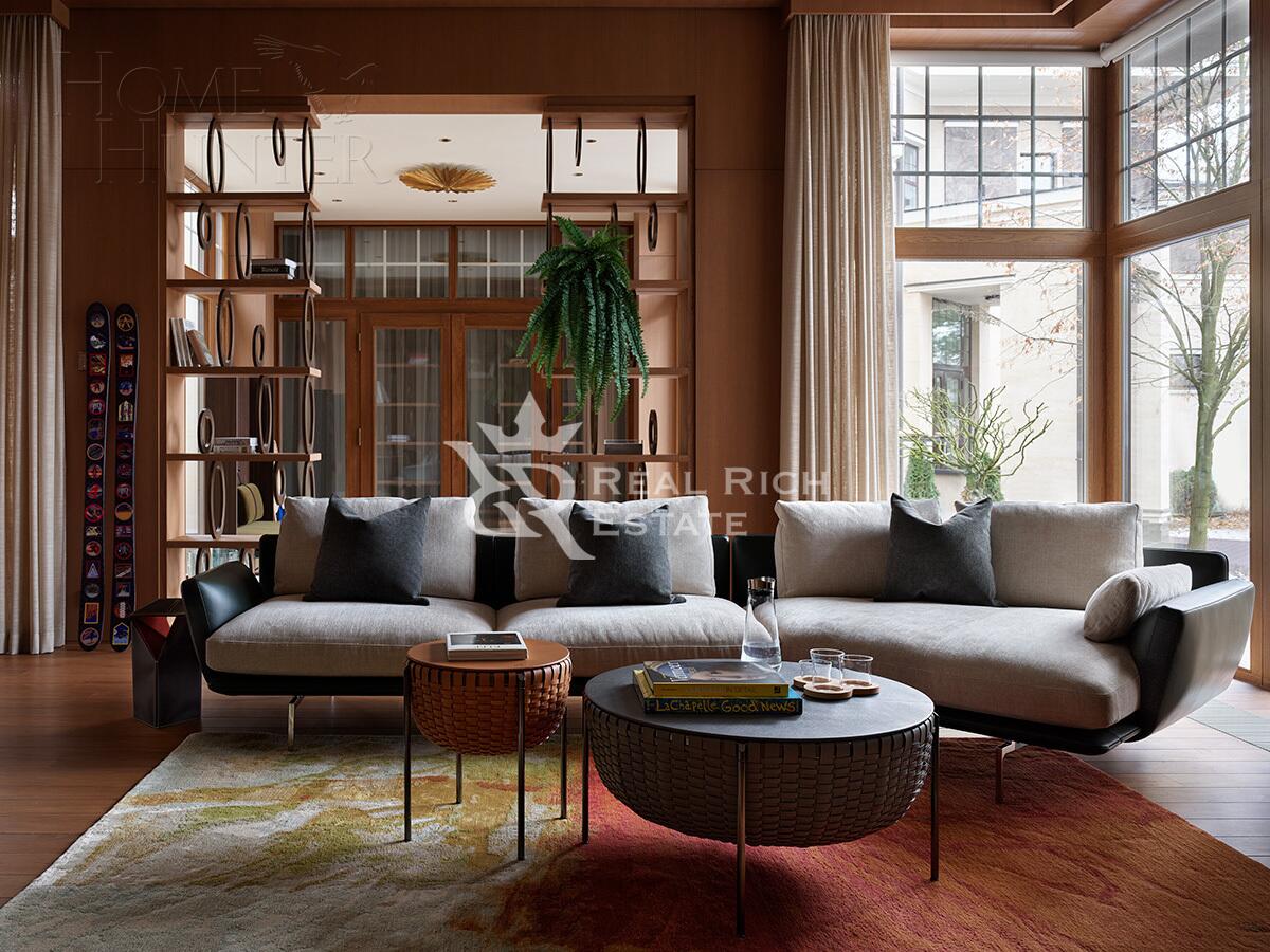 2-этажный коттедж 1 123 м² с отделкой