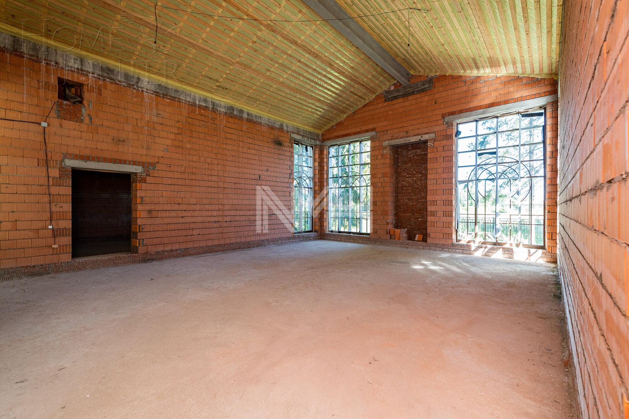 2-этажный коттедж 1 638 м² без отделки