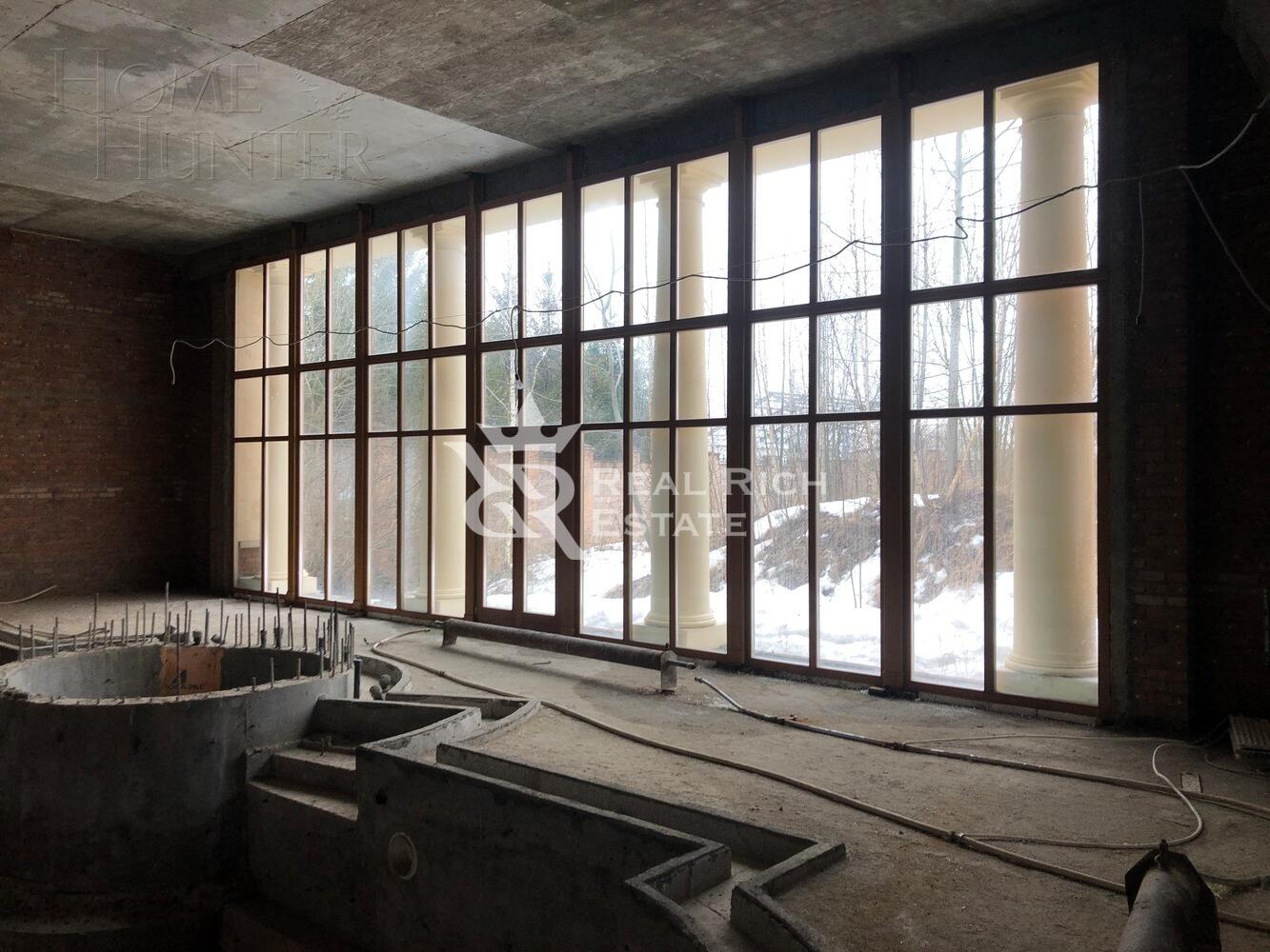 2-этажный коттедж 1 600 м² без отделки