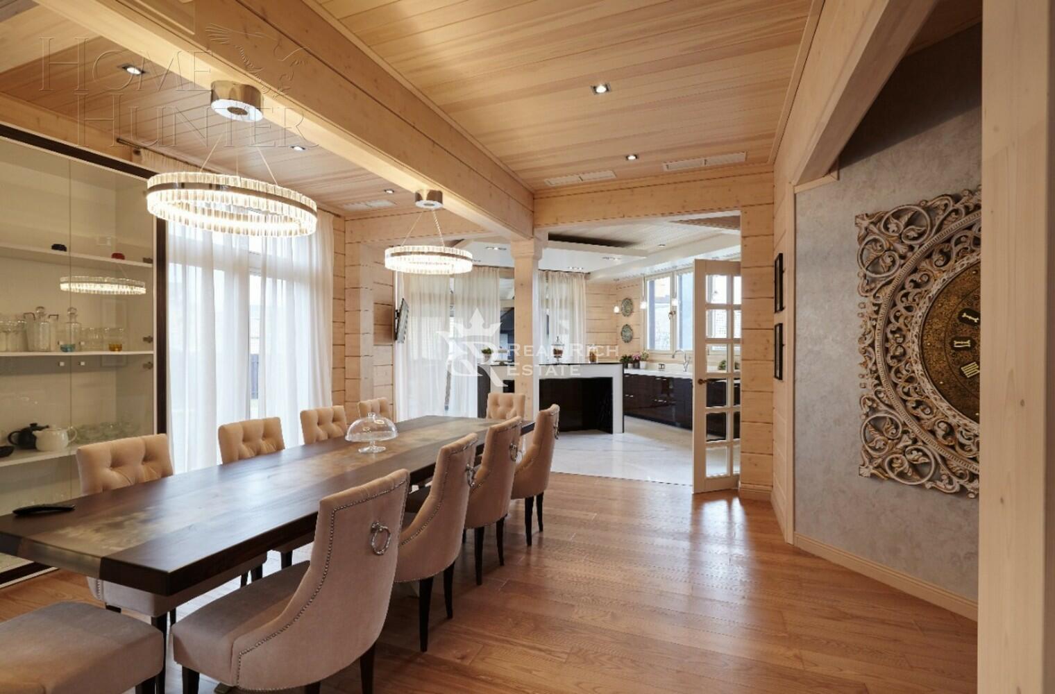 2-этажный коттедж 630 м² с отделкой