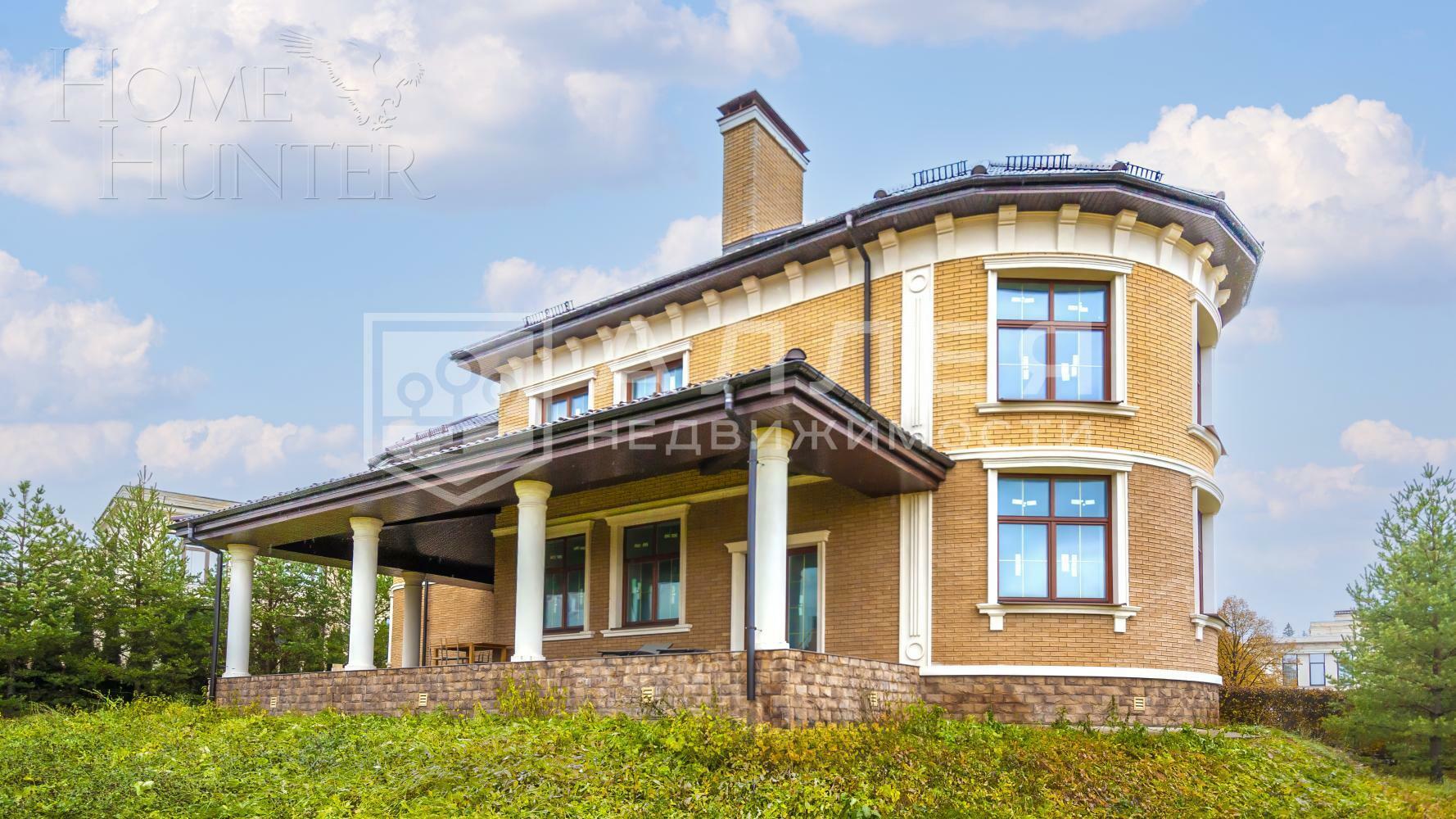 3-этажный коттедж 680 м² без отделки