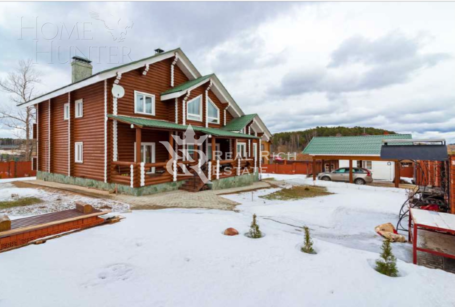 2-этажный коттедж 300 м² с отделкой