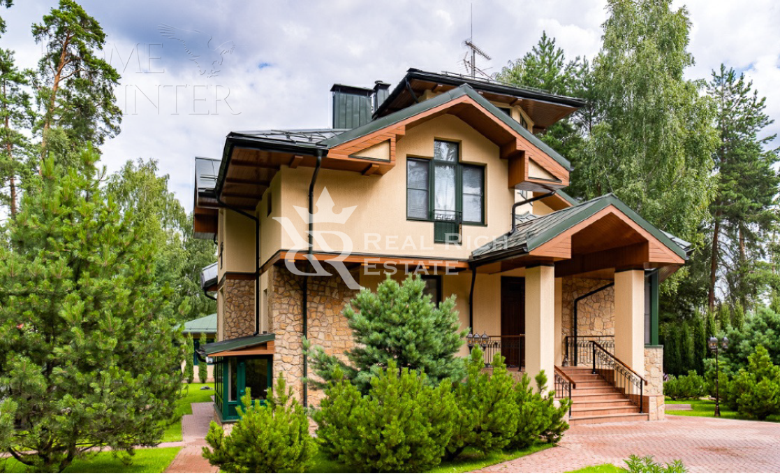 2-этажный коттедж 465 м² с отделкой