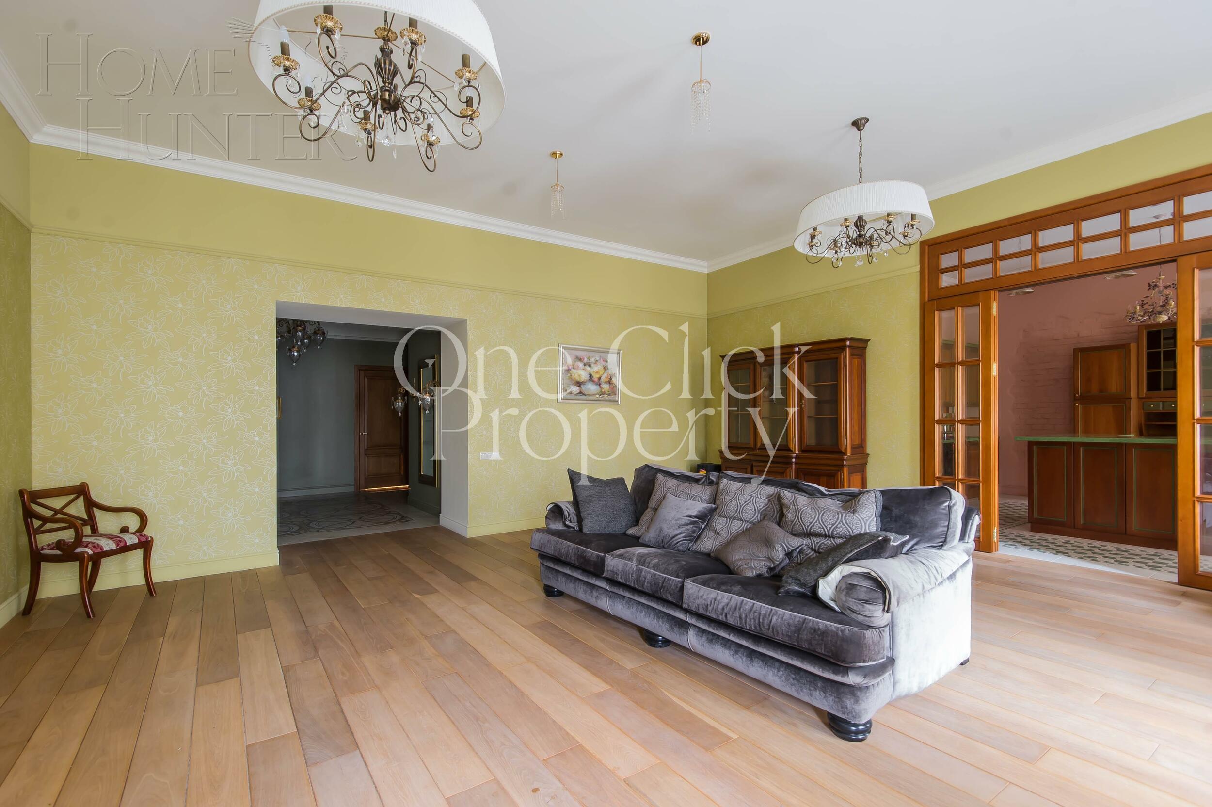 4-КОМН. КВАРТИРА С ОТДЕЛКОЙ 175 М² НА 3 ЭТАЖЕ