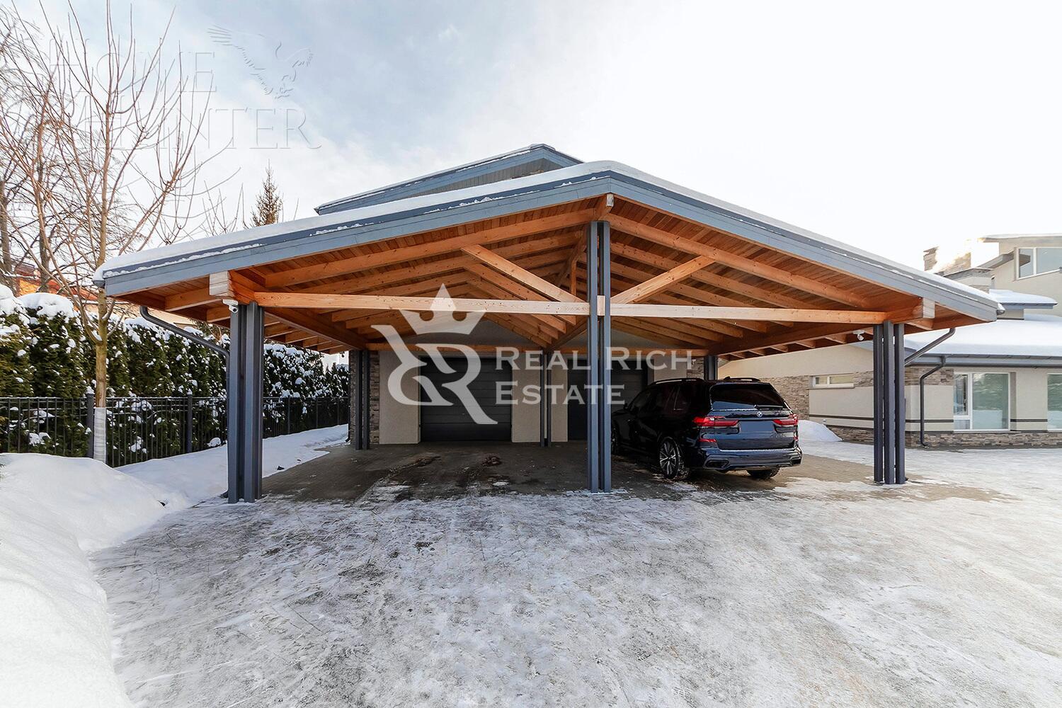 2-этажный коттедж 1 700 м² без отделки