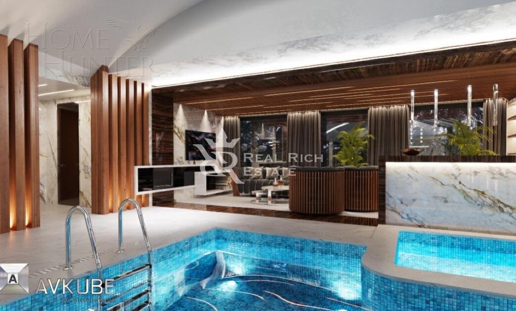 2-этажный коттедж 1 325 м² с отделкой