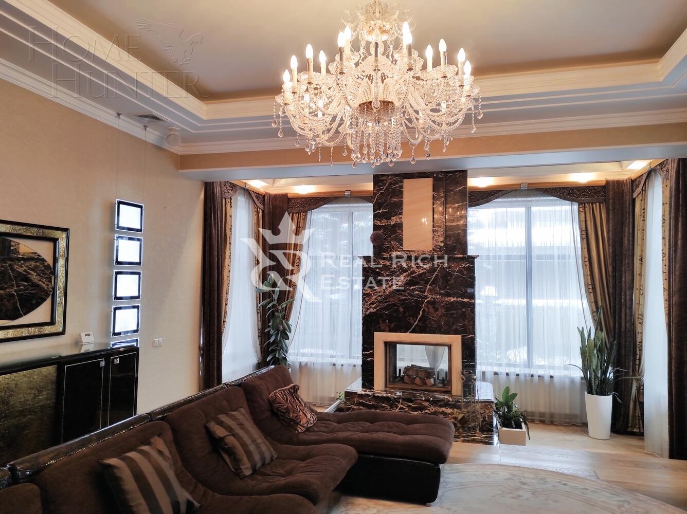 2-этажный коттедж 800 м² с отделкой