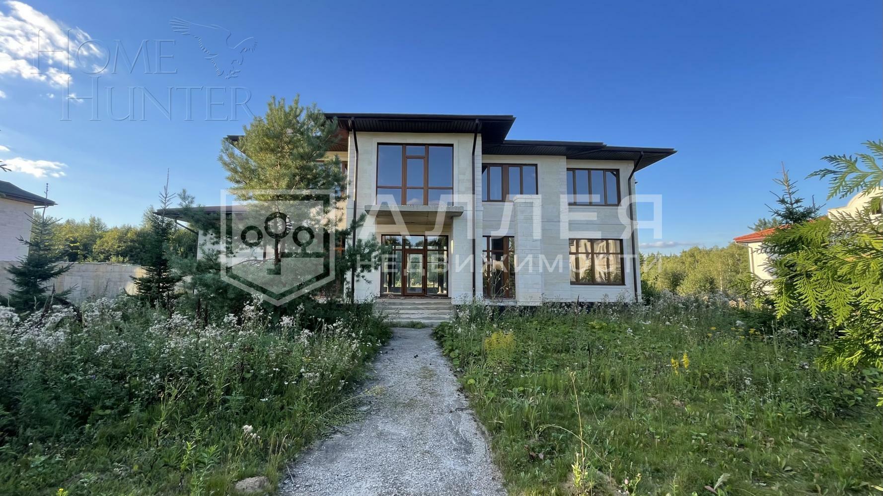 2-этажный коттедж 370 м² без отделки