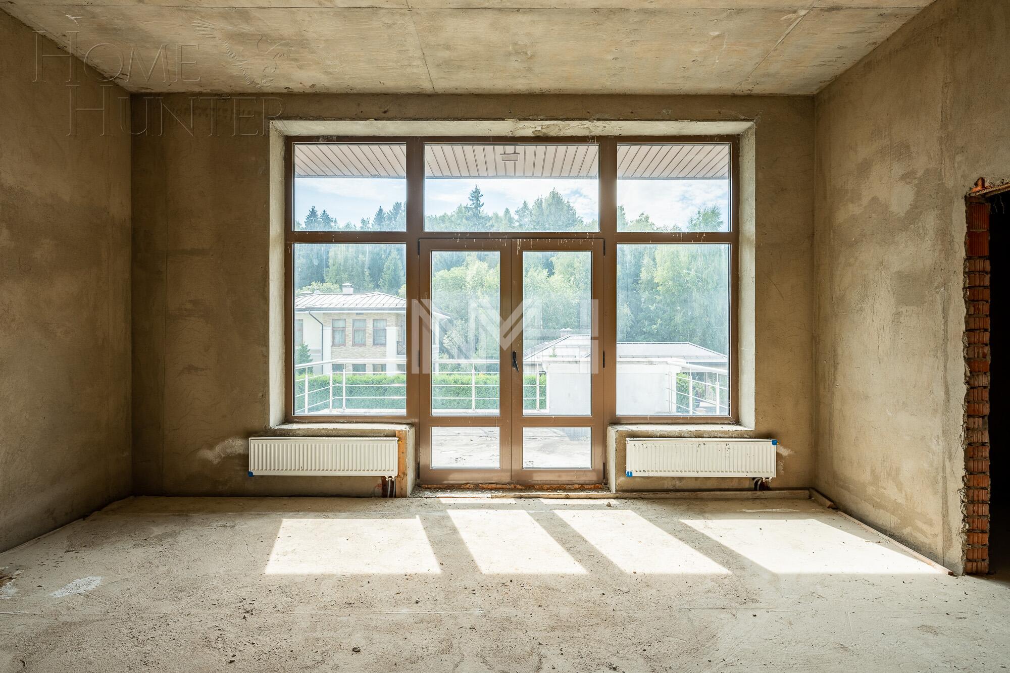 2-этажный коттедж 550 м² без отделки