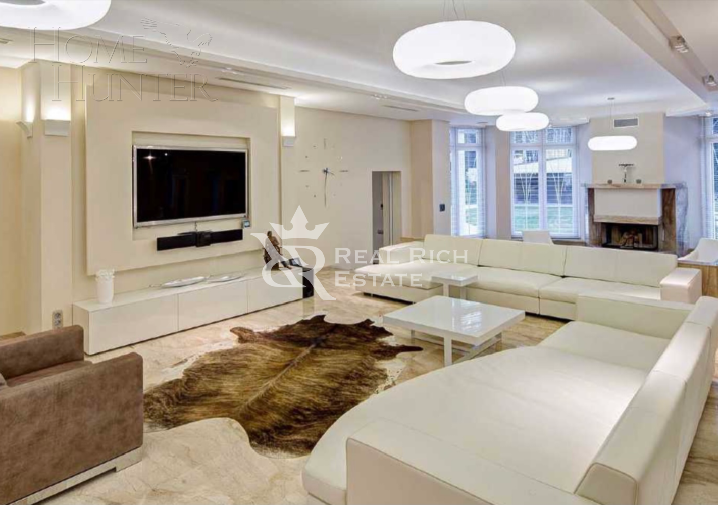 2-этажный коттедж 1 500 м² с отделкой