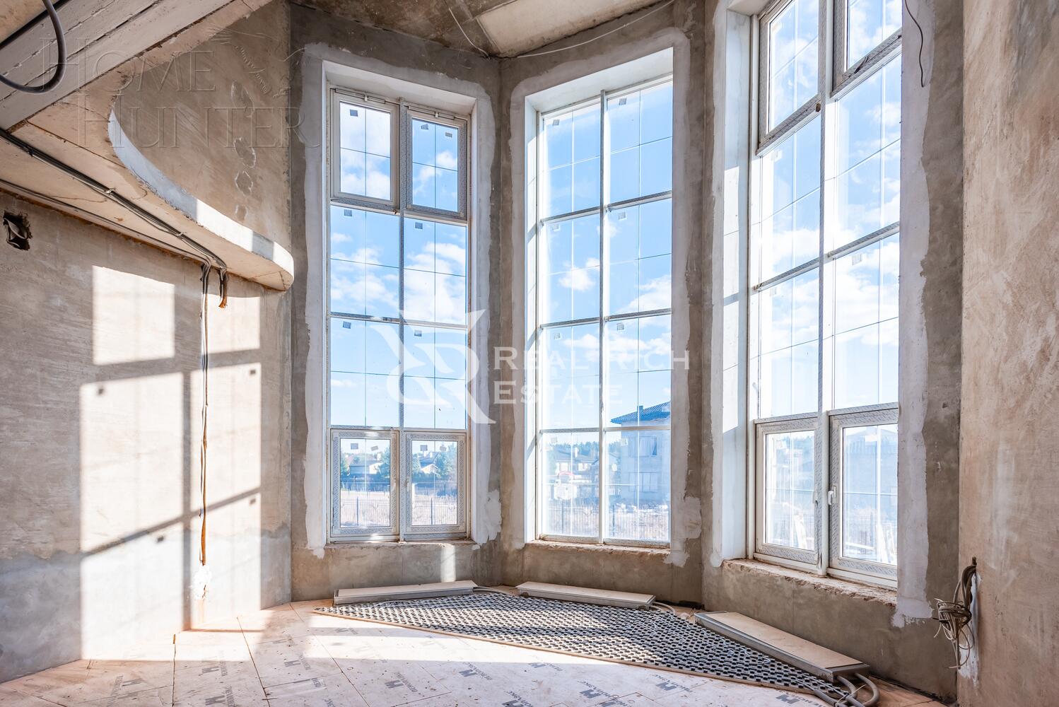 2-этажный коттедж 1 000 м² без отделки