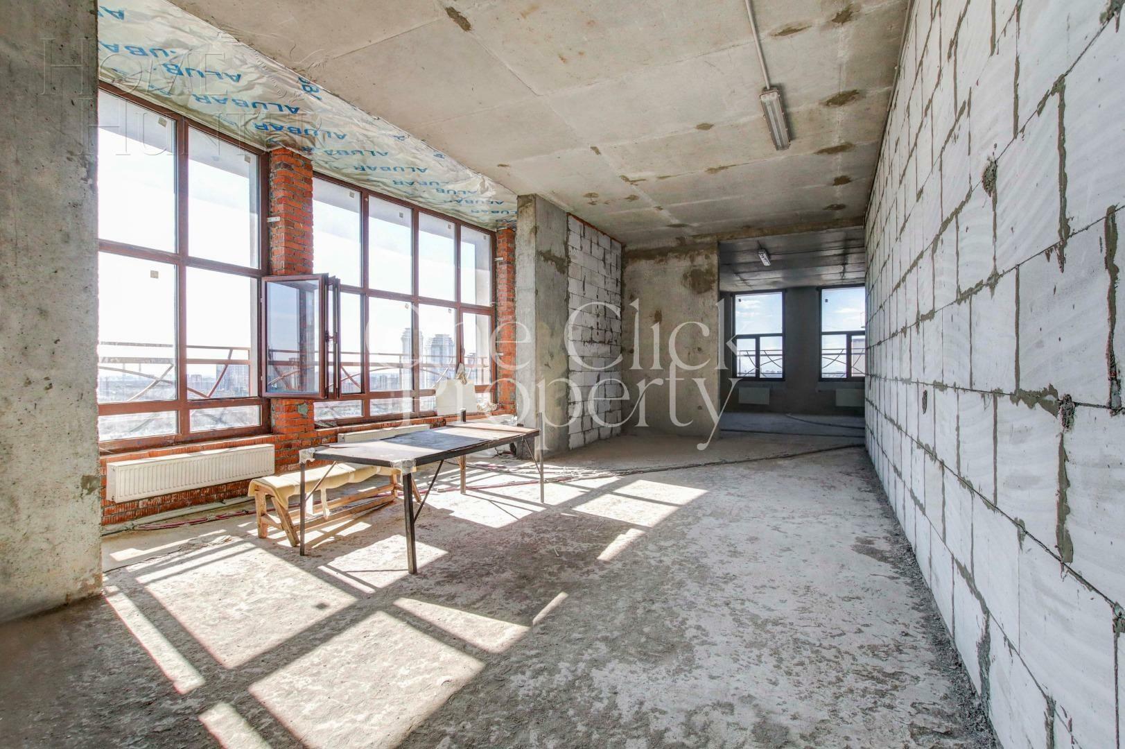 2-УРОВНЕВЫЙ ПЕНТХАУС БЕЗ ОТДЕЛКИ 643.9 М² НА 17 ЭТАЖЕ