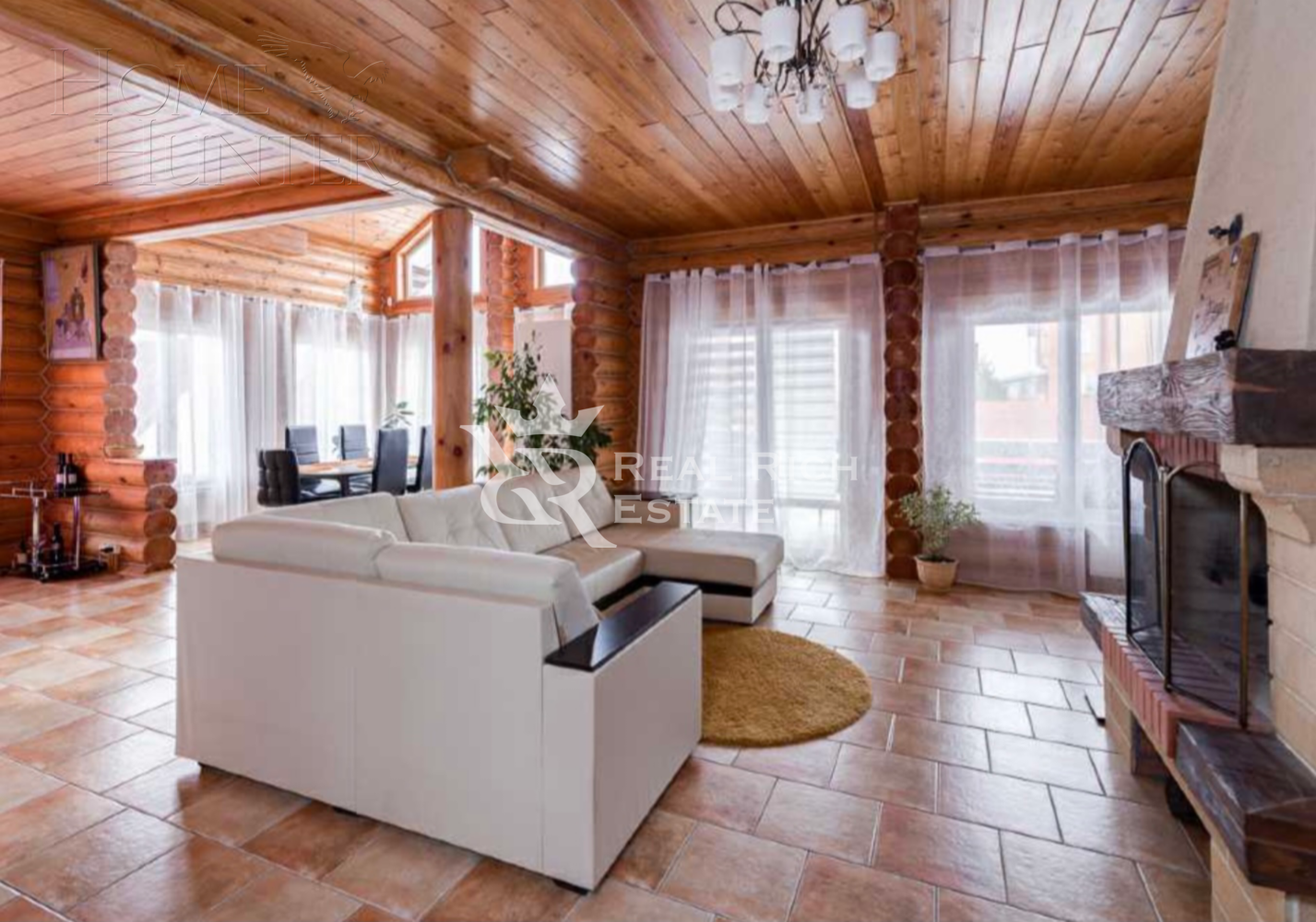 2-этажный коттедж 300 м² с отделкой