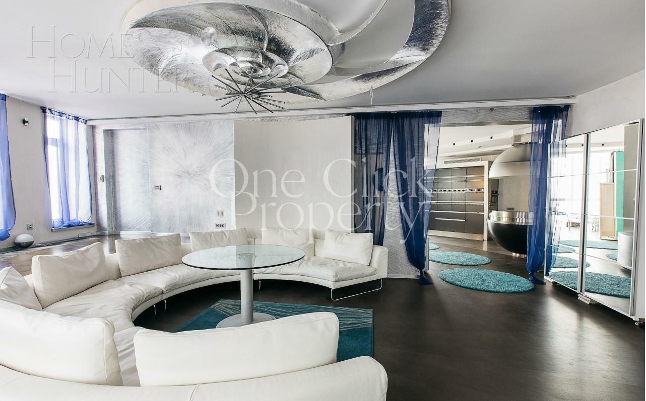 3-УРОВНЕВЫЙ ПЕНТХАУС С ОТДЕЛКОЙ 200.6 М² НА 23 ЭТАЖЕ