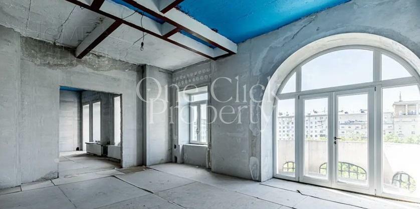 3-УРОВНЕВЫЙ ПЕНТХАУС БЕЗ ОТДЕЛКИ 550 М² НА 6 ЭТАЖЕ