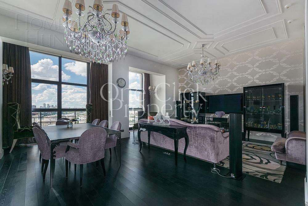 2-УРОВНЕВЫЙ ПЕНТХАУС С ОТДЕЛКОЙ 433.7 М² НА 18 ЭТАЖЕ