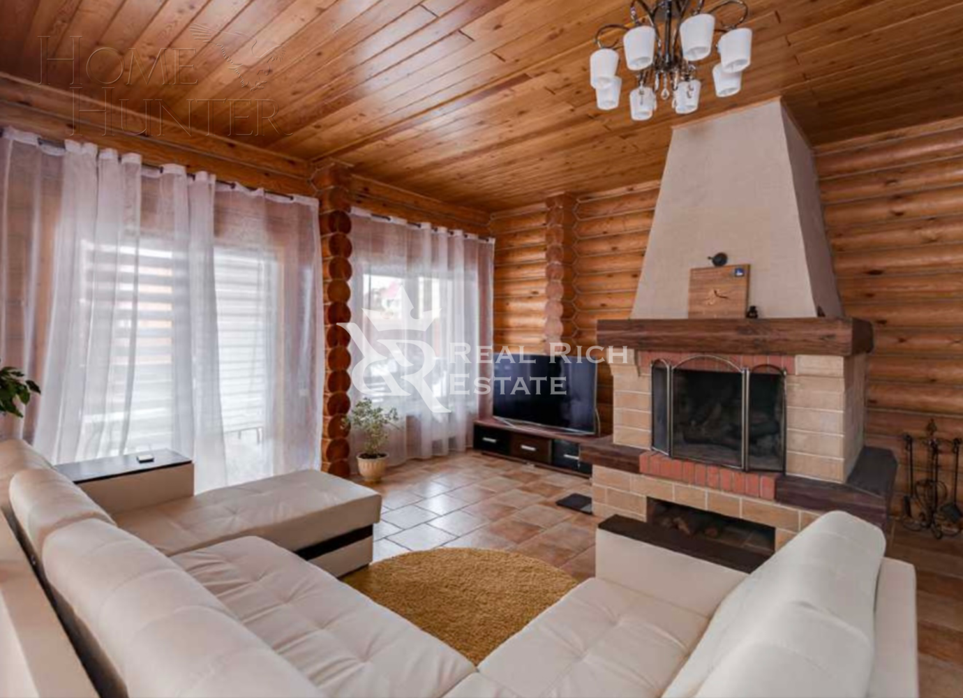 2-этажный коттедж 300 м² с отделкой