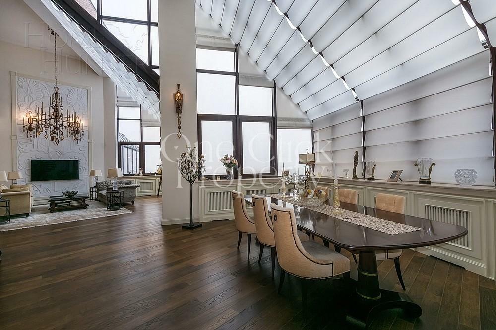 2-УРОВНЕВЫЙ ПЕНТХАУС С ОТДЕЛКОЙ 520 М² НА 15 ЭТАЖЕ