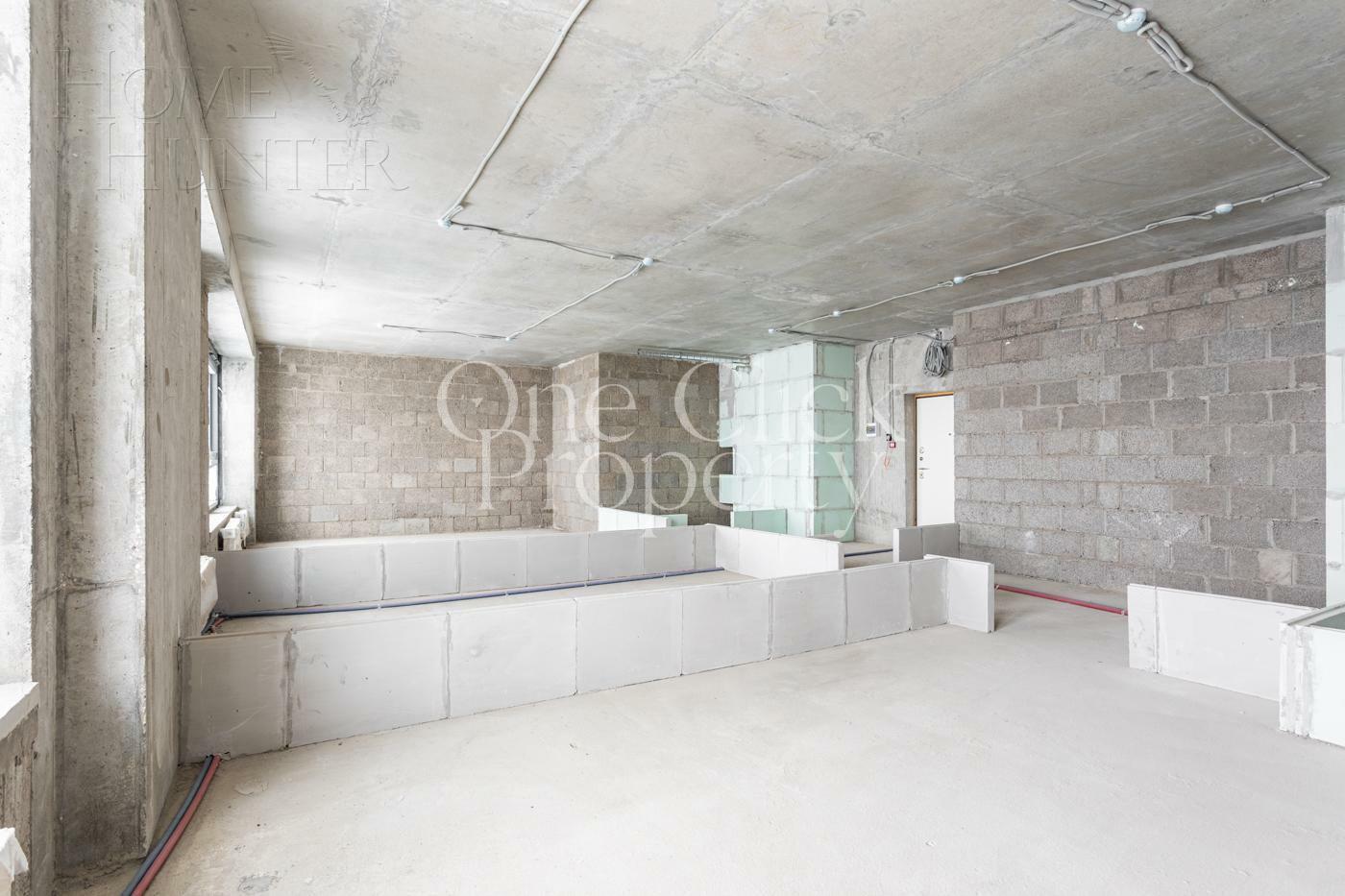 3-КОМН. АПАРТАМЕНТЫ БЕЗ ОТДЕЛКИ 85 М² НА 24 ЭТАЖЕ