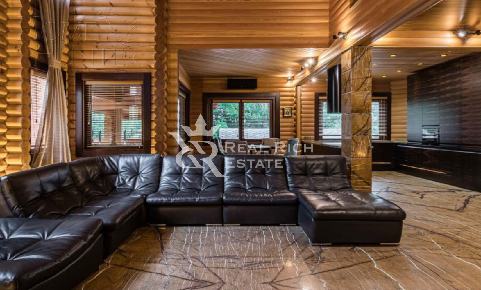 2-этажный коттедж 800 м² с отделкой