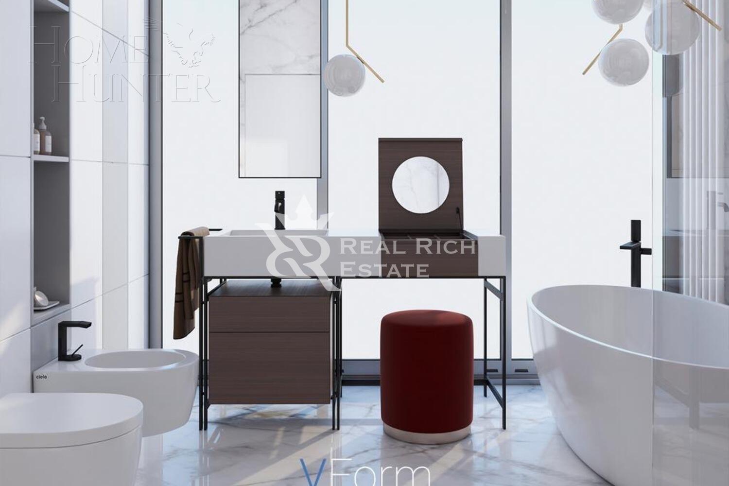 2-этажный коттедж 450 м² с отделкой