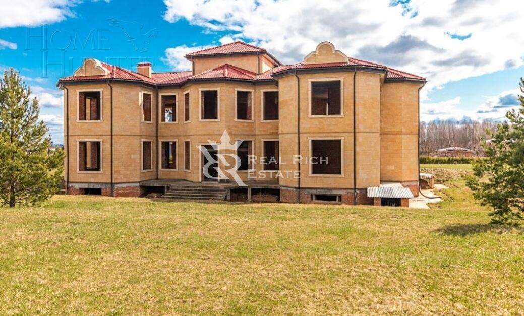 2-этажный коттедж 974 м² без отделки