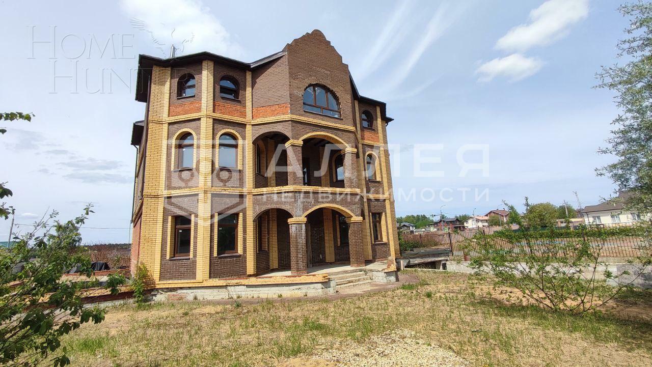 2-этажный коттедж 500 м² без отделки