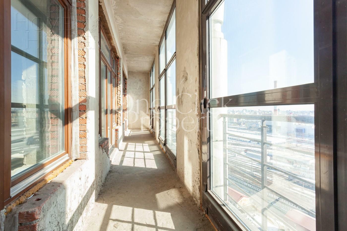 2-УРОВНЕВЫЙ ПЕНТХАУС БЕЗ ОТДЕЛКИ 227 М² НА 18 ЭТАЖЕ