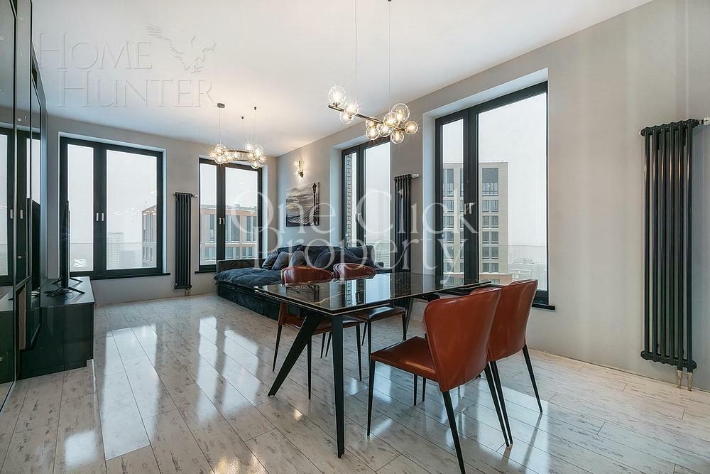 3-КОМН. КВАРТИРА С ОТДЕЛКОЙ 96 М² НА 19 ЭТАЖЕ