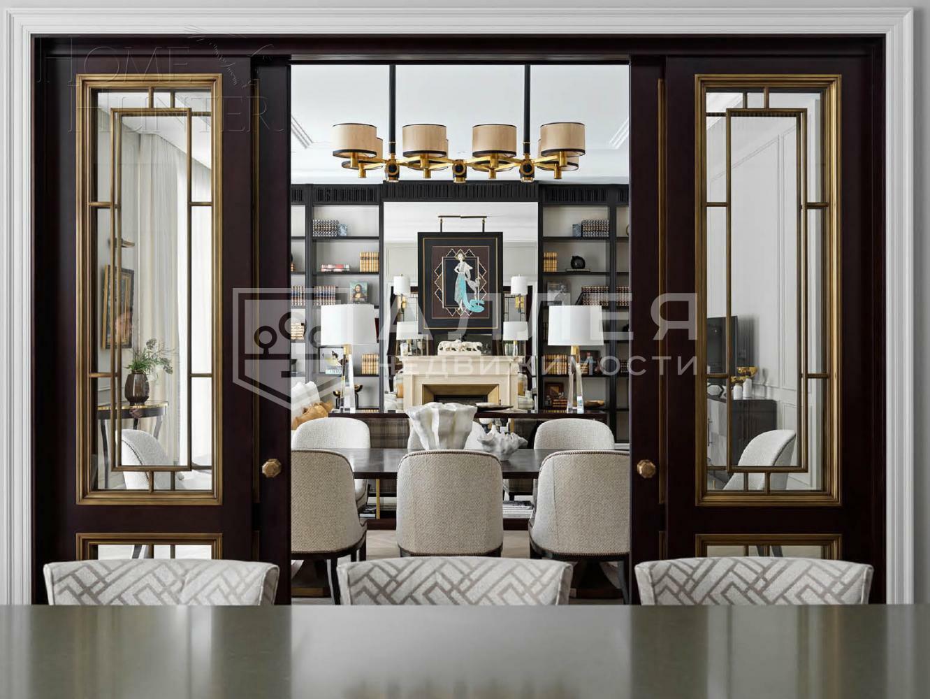 2-этажный коттедж 863 м² с отделкой