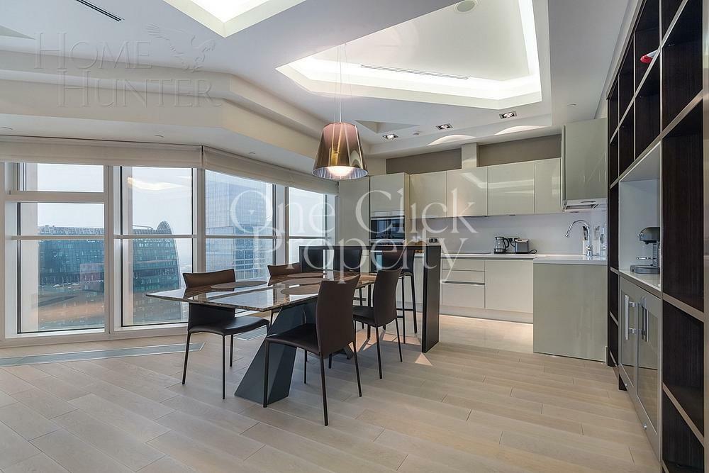 2-КОМН. АПАРТАМЕНТЫ С ОТДЕЛКОЙ 120.4 М² НА 51 ЭТАЖЕ