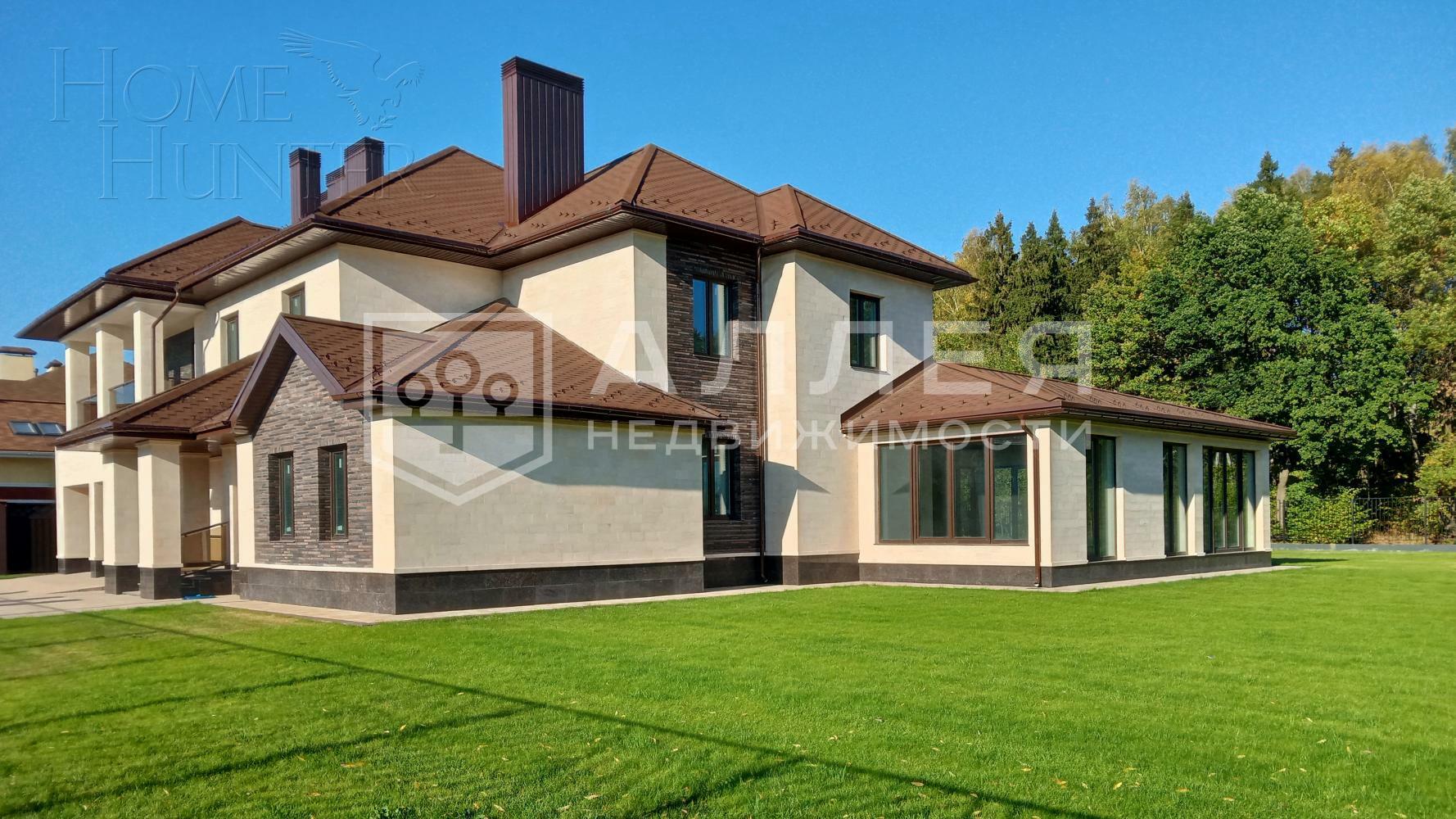 2-этажный коттедж 600 м² без отделки