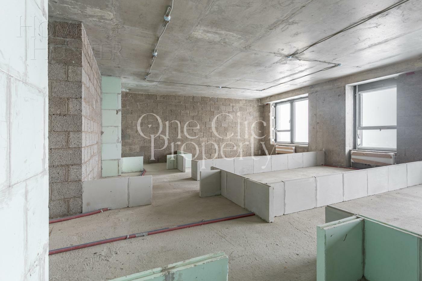 3-КОМН. АПАРТАМЕНТЫ БЕЗ ОТДЕЛКИ 85 М² НА 24 ЭТАЖЕ