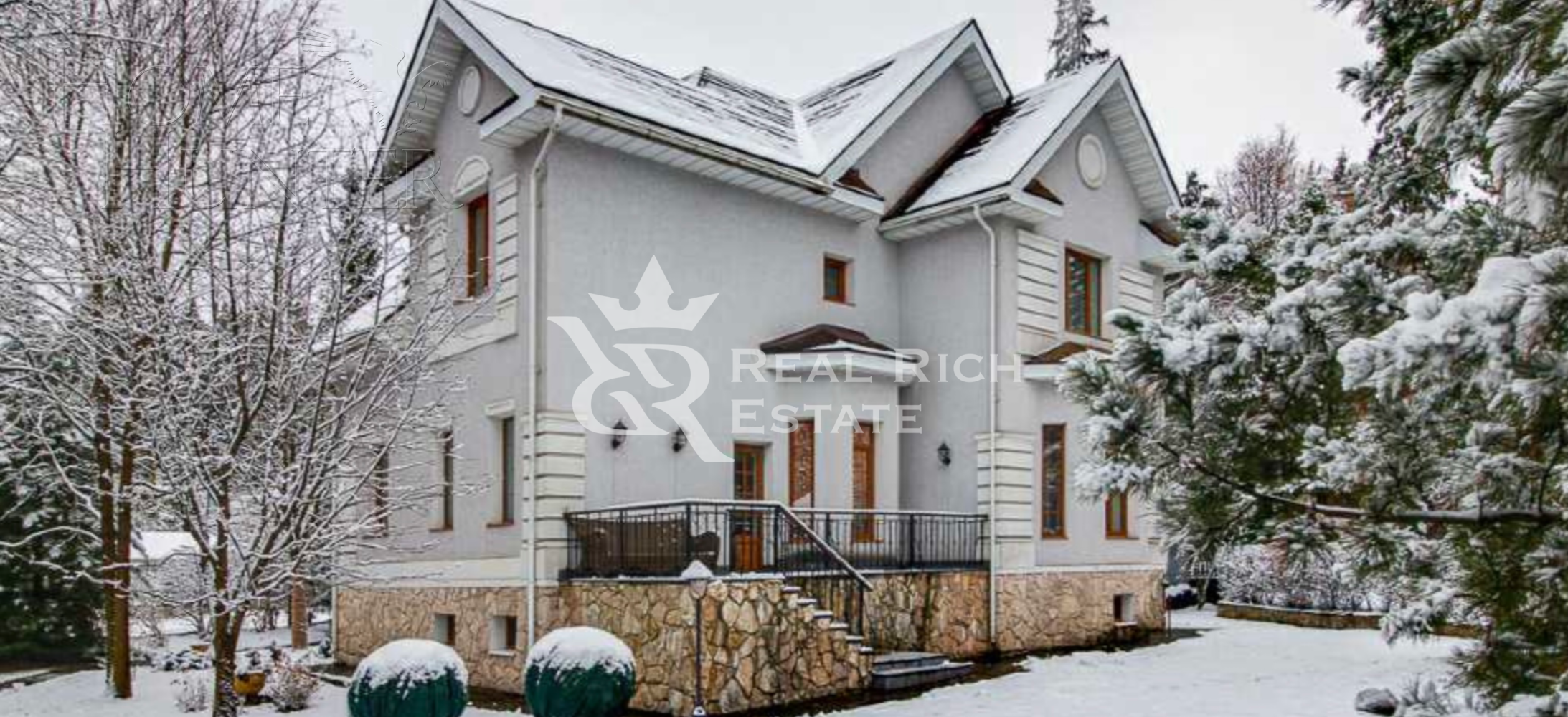 2-этажный коттедж 327 м² с отделкой