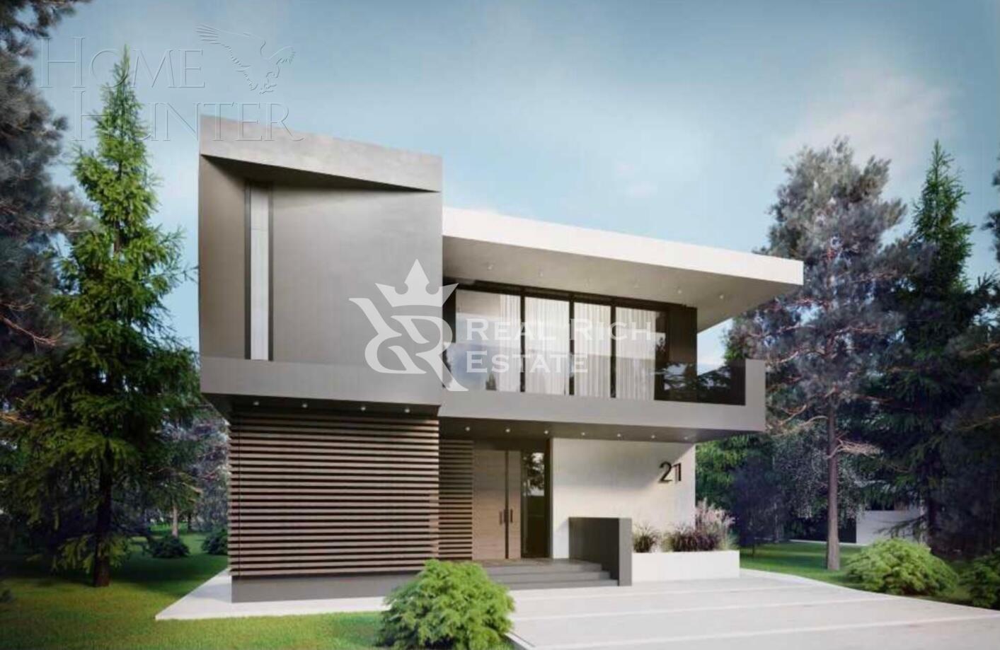 2-этажный коттедж 340 м² без отделки