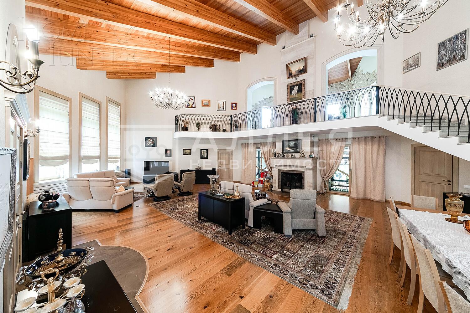 2-этажный коттедж 535 м² с отделкой