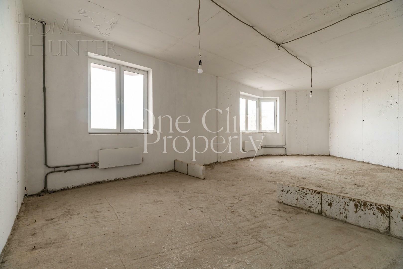4-КОМН. КВАРТИРА БЕЗ ОТДЕЛКИ 136 М² НА 2 ЭТАЖЕ