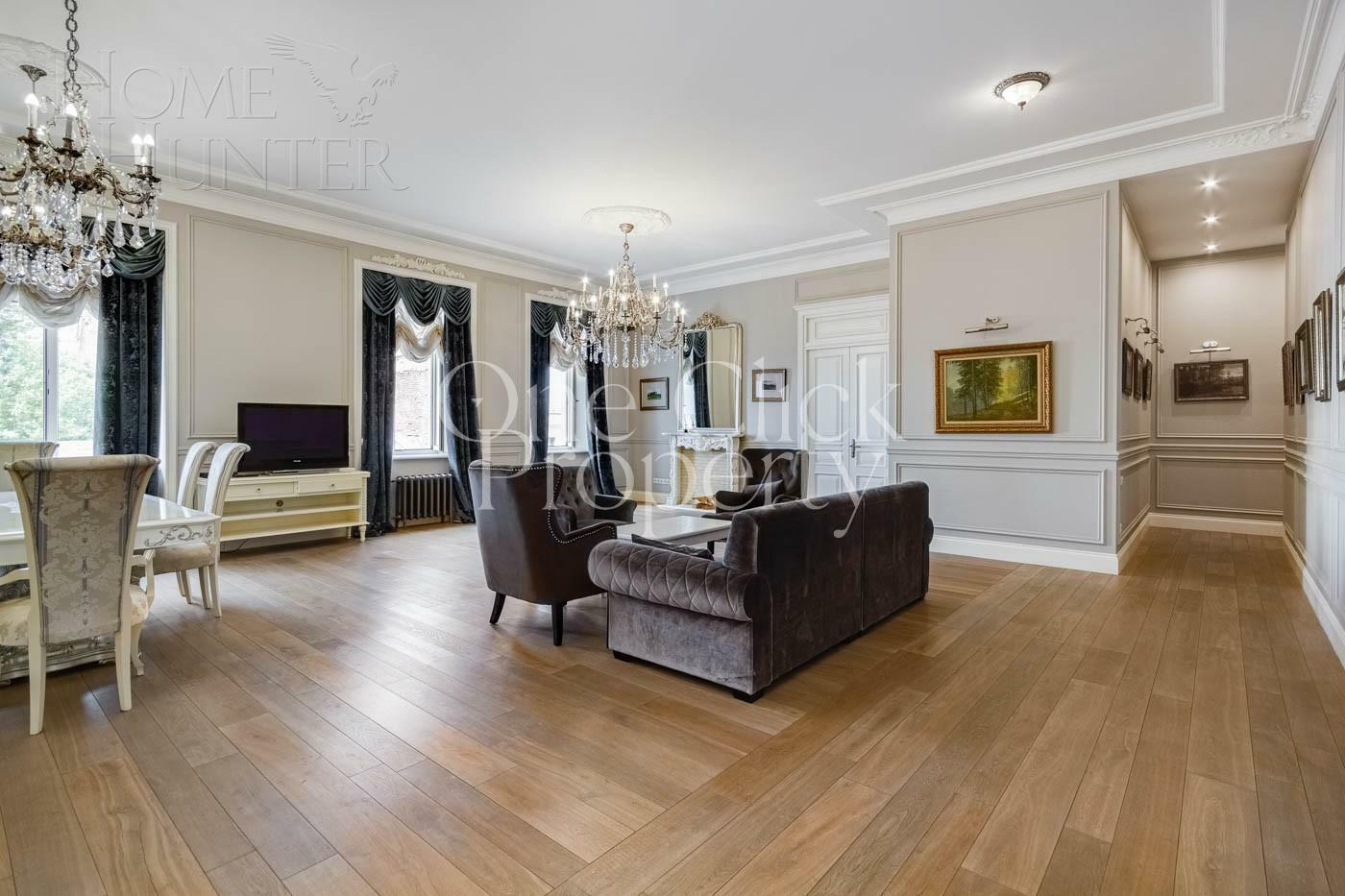 5-КОМН. КВАРТИРА С ОТДЕЛКОЙ 195.1 М² НА 3 ЭТАЖЕ