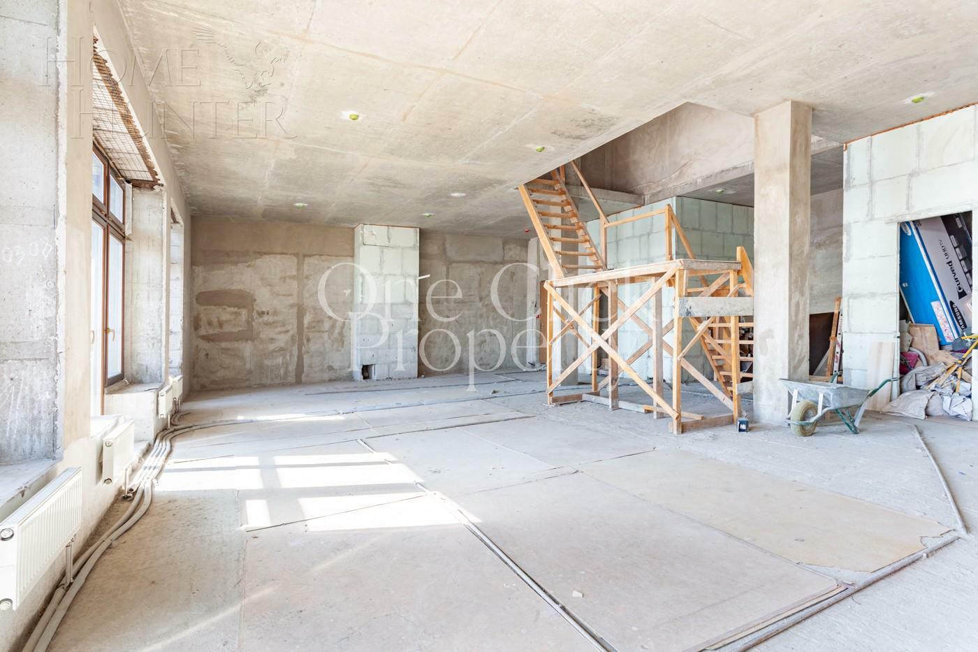 2-УРОВНЕВЫЙ ПЕНТХАУС БЕЗ ОТДЕЛКИ 227 М² НА 18 ЭТАЖЕ