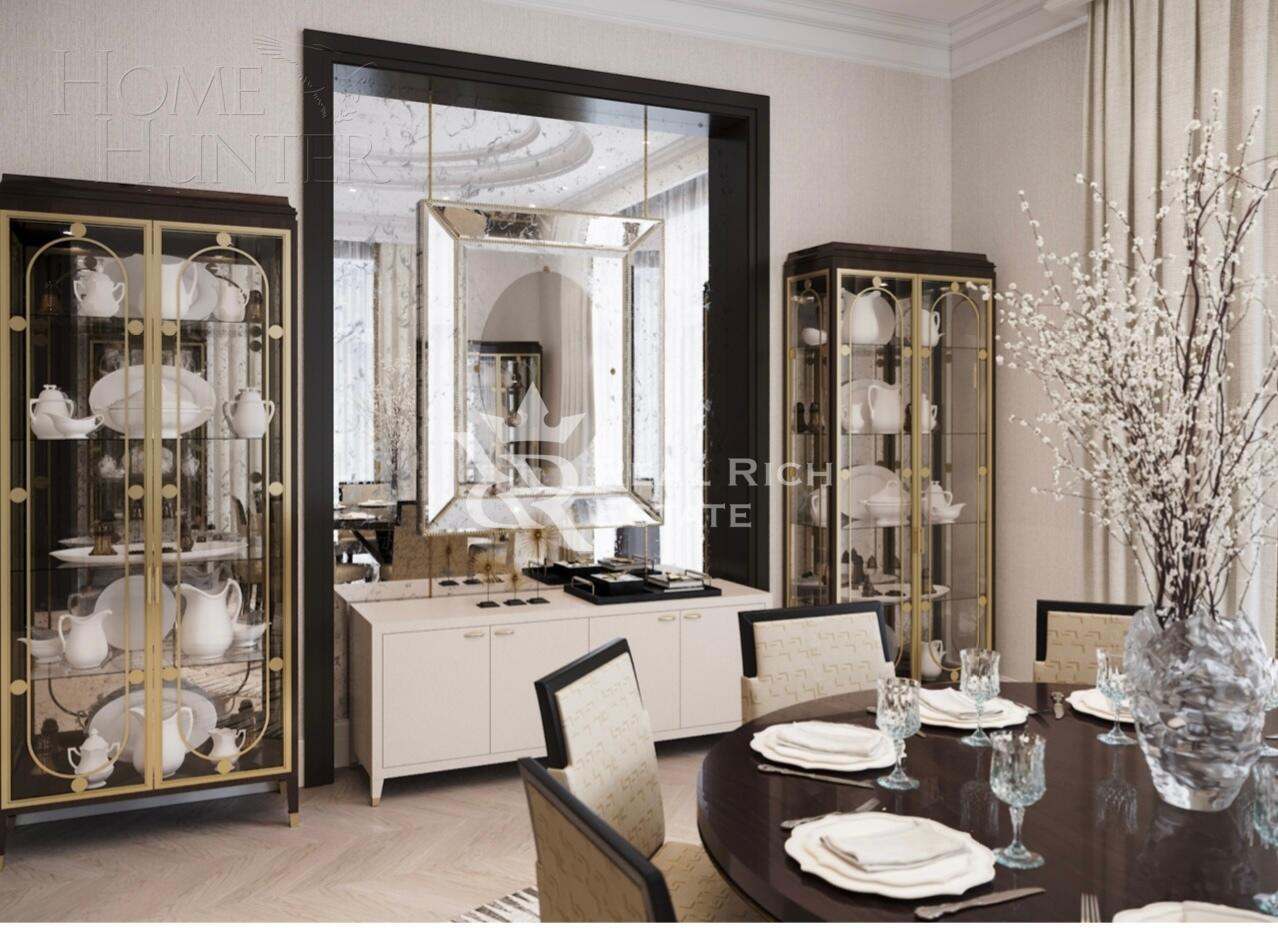 2-этажный коттедж 1 455 м² с отделкой