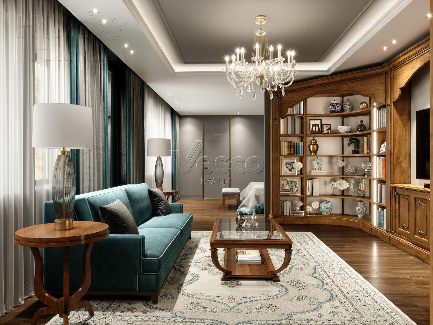 2-этажный коттедж 945 м² без отделки