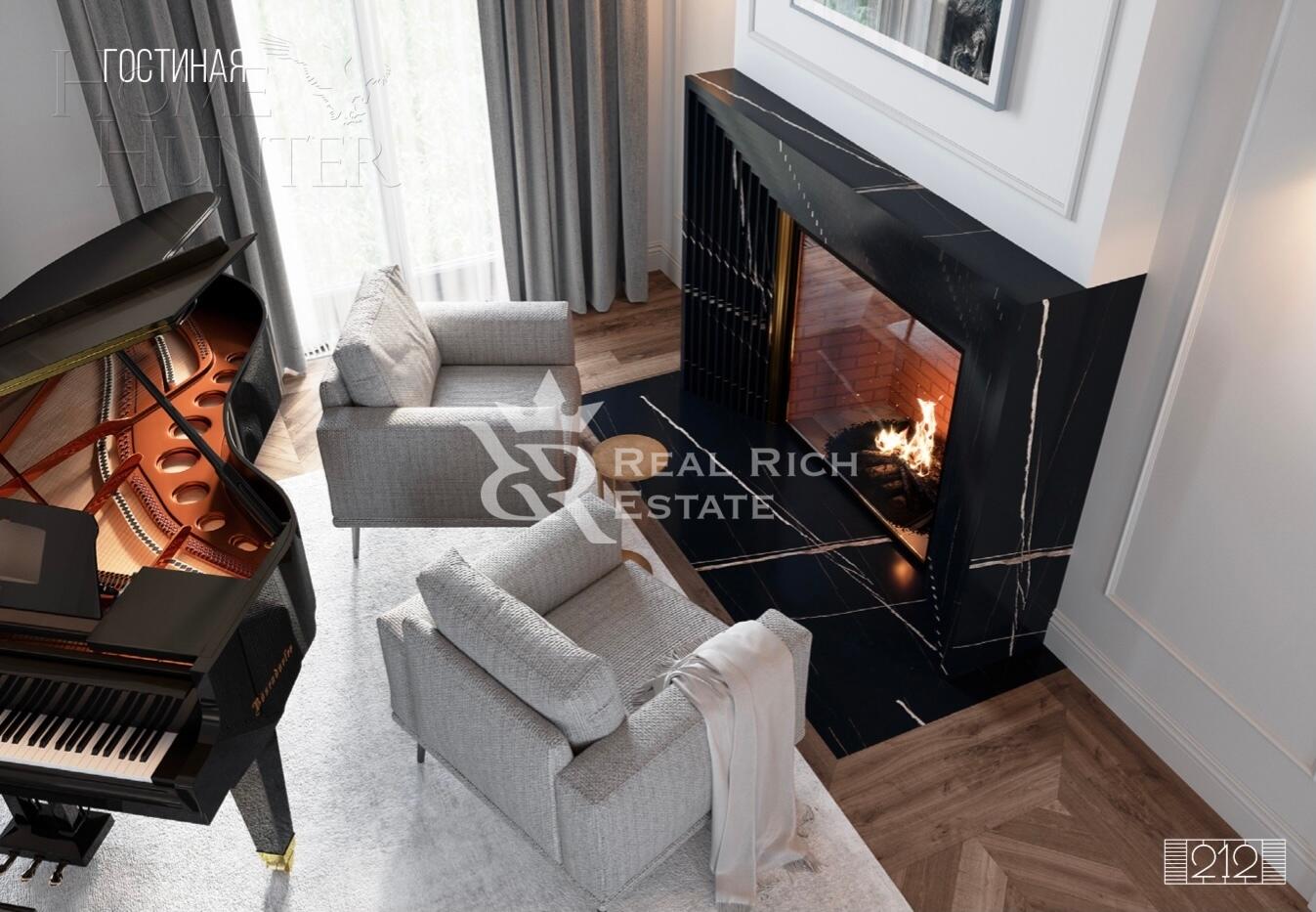 2-этажный коттедж 890 м² с отделкой